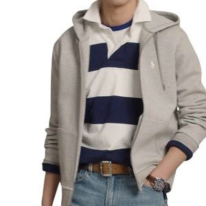 Polo Ralph Lauren Grey Full Zip Hoodie